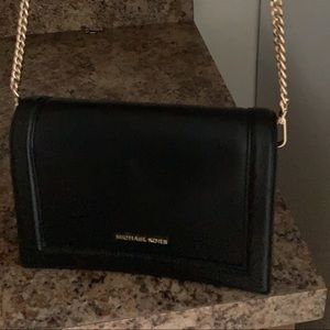 Black & Gold Michael Kors Purse
